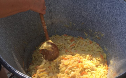 Lecsóparti a klubban